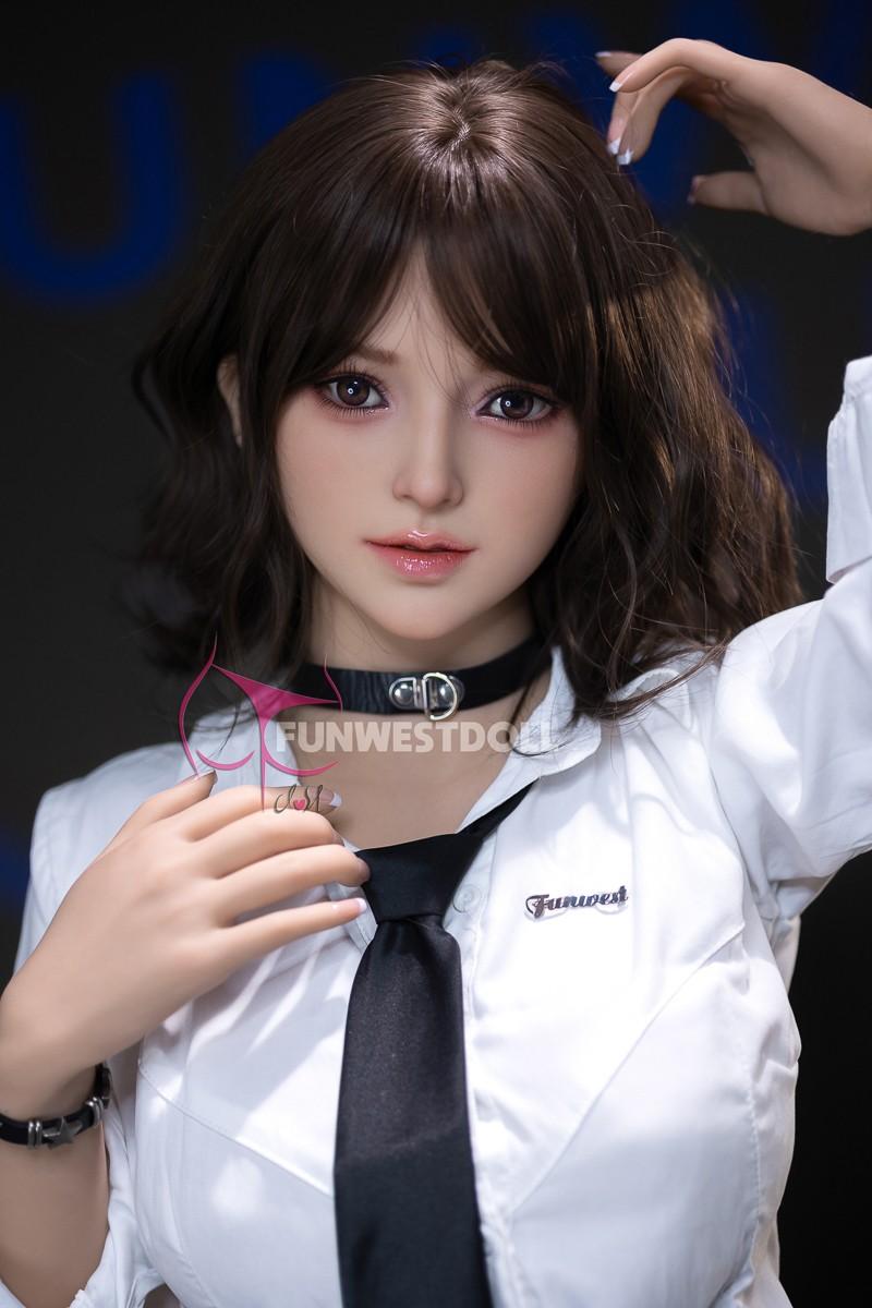FunWest Doll 155cm (5ft1') F-Cup Tender Asian TPE Sex Doll – Realistic Fantasy Girl [EU Stock]- Alice