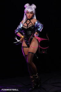 FunWest Doll 155cm (5ft1”) F-Cup The Ultimate White-Haired Anime Sex Doll - In Stock | EU Only - Yamato