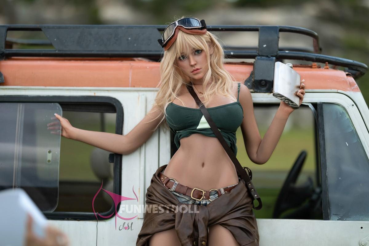 FunWest Doll 157cm (5f2') G-Cup European Blonde Silicone Sex Doll - Assos