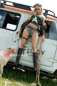 FunWest Doll 157cm (5f2') G-Cup European Blonde Silicone Sex Doll - Assos