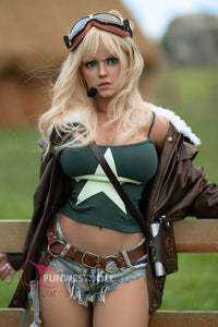 FunWest Doll 157cm (5f2') G-Cup European Blonde Silicone Sex Doll - Assos