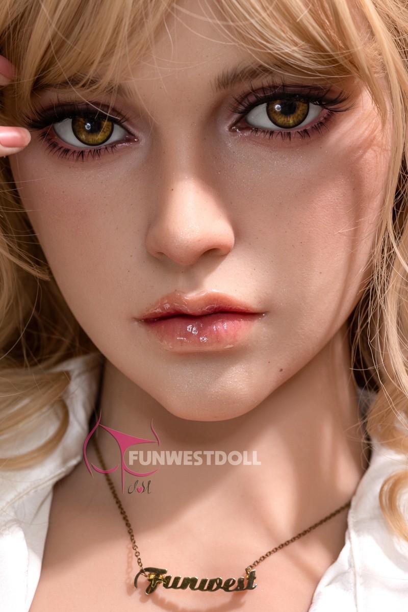 FunWest Doll 157cm (5ft2") Blonde German S-TPE Sex Doll - C-Cup - Bella - In Stock | US Only [Flawed]