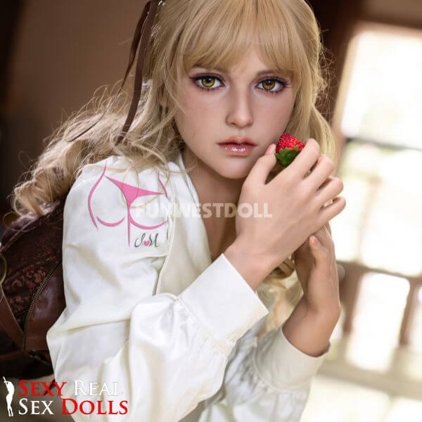 157cm (5ft2') C-Cup Elegant Blonde German TPE Sex Doll [In Stock USA] - Bella, FunWest Doll, , Sexy Real Sex Dolls