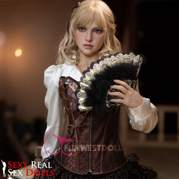 157cm (5ft2') C-Cup Elegant Blonde German TPE Sex Doll [In Stock USA] - Bella, FunWest Doll, , Sexy Real Sex Dolls