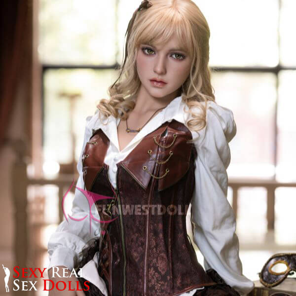 157cm (5ft2') C-Cup Elegant Blonde German TPE Sex Doll [In Stock USA] - Bella, FunWest Doll, , Sexy Real Sex Dolls