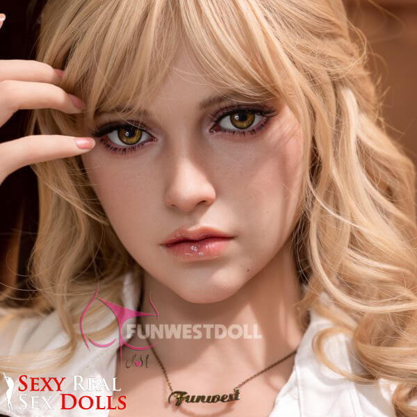 157cm (5ft2') C-Cup Elegant Blonde German TPE Sex Doll [In Stock USA] - Bella, FunWest Doll, , Sexy Real Sex Dolls