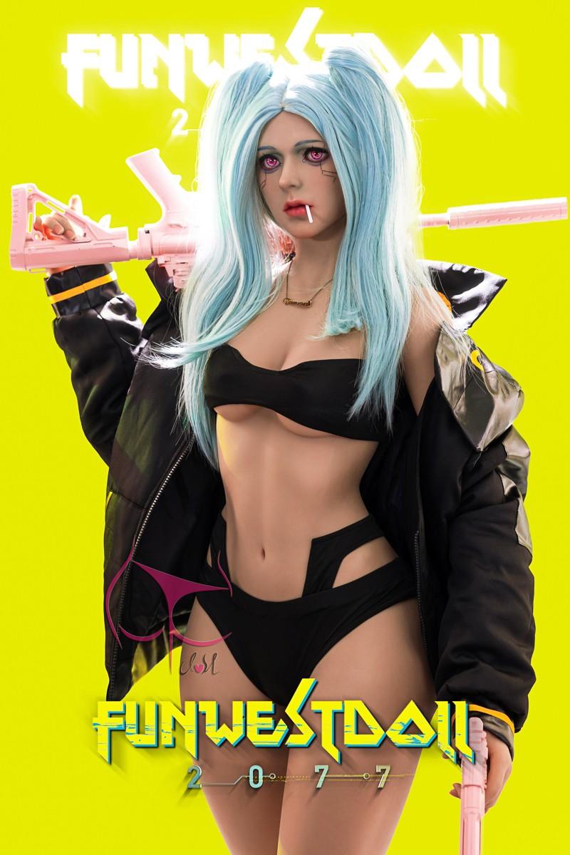 FunWest Doll 157cm (5ft2') C-Cup Fantasy Sex Doll with Small Breast - Assos