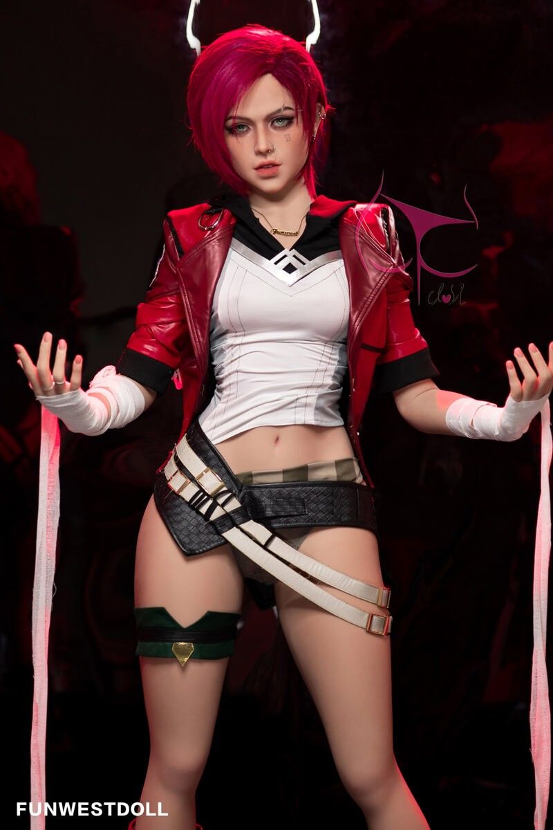 FunWest Doll 157cm (5ft2') C-Cup - Redhead Cosplay TPE Sex Doll [EU Stock] - Sophiemina