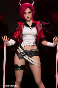 FunWest Doll 157cm (5ft2') C-Cup - Redhead Cosplay TPE Sex Doll [EU Stock] - Sophiemina