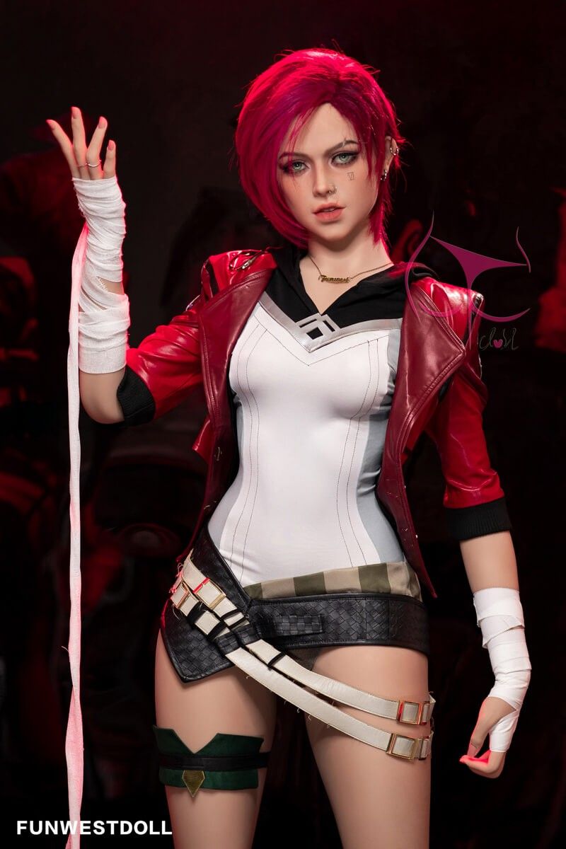 FunWest Doll 157cm (5ft2') C-Cup - Redhead Cosplay TPE Sex Doll [EU Stock] - Sophiemina