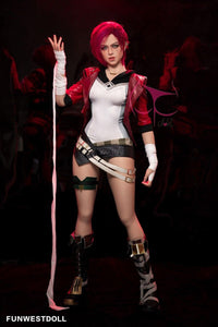 FunWest Doll 157cm (5ft2') C-Cup - Redhead Cosplay TPE Sex Doll [EU Stock] - Sophiemina