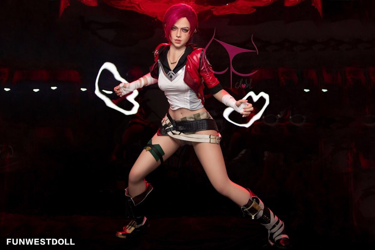 FunWest Doll 157cm (5ft2”) C-Cup - Redhead Cosplay TPE Sex Doll - In Stock | US Only