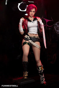 FunWest Doll 157cm (5ft2”) C-Cup - Redhead Cosplay TPE Sex Doll - In Stock | US Only