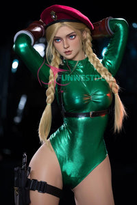 FunWest Doll 157cm (5ft2') C-Cup Street Fighter Anime Sex Doll - Cammy