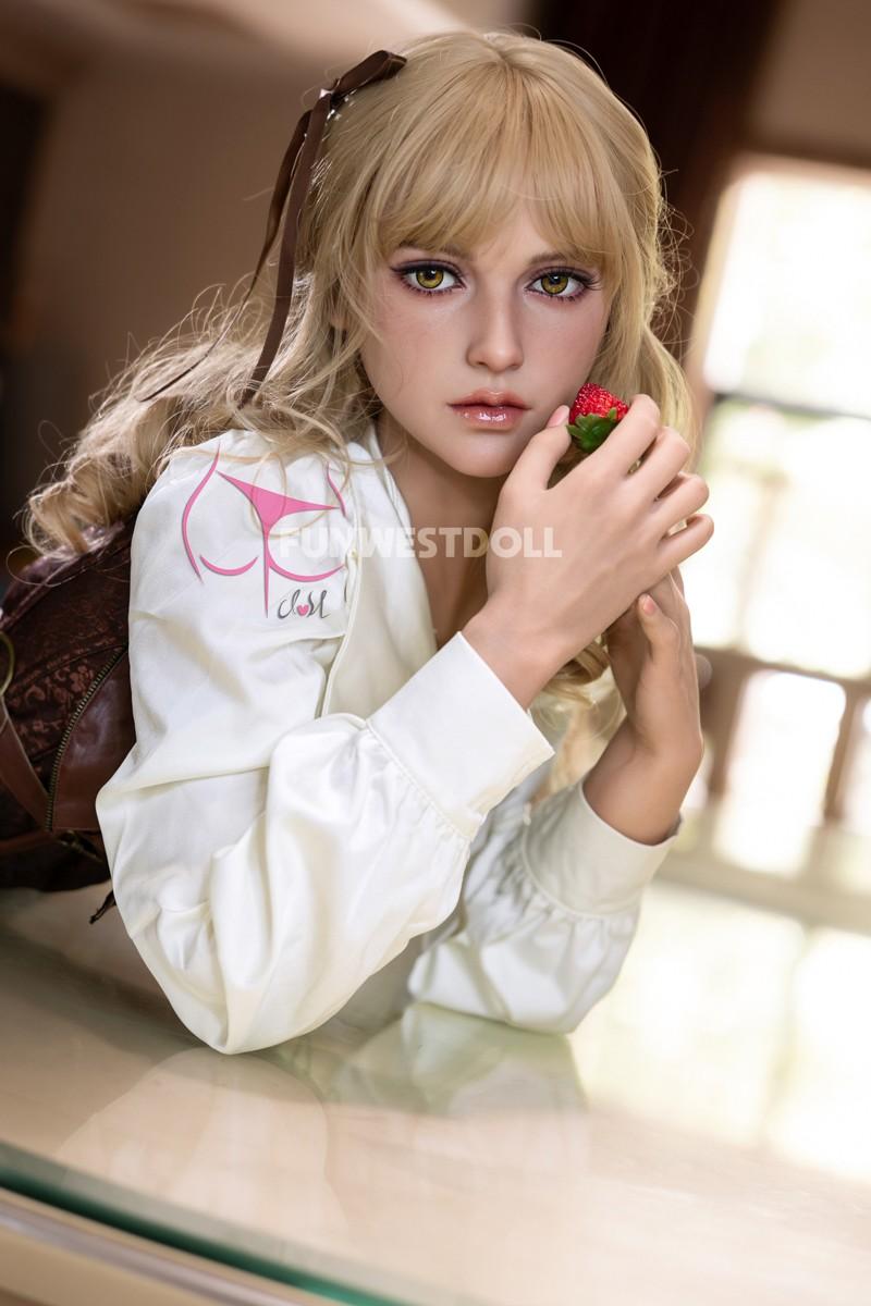 FunWest Doll 157cm (5ft2") Elegant Blonde German TPE Sex Doll - C-Cup - Bella - In Stock | USA
