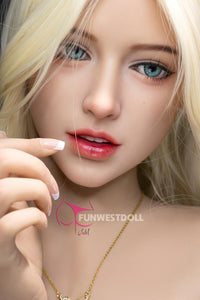 FunWest Doll 157cm (5ft2') G-Cup Best Blonde TPE Sex Doll with Hourglass Body - Chloe