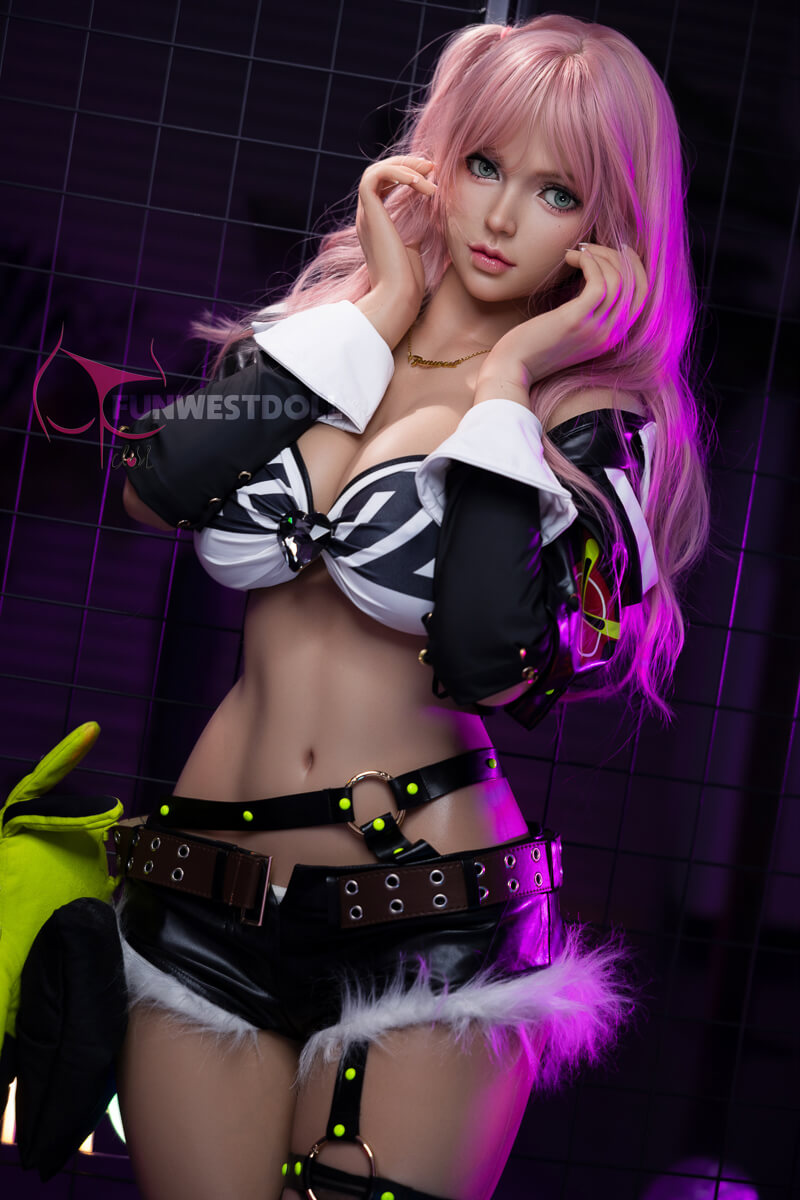 FunWest Doll 157cm (5ft2") Lovely Anime Silicone Sex Doll - G-Cup - Lily - In Stock | US Only