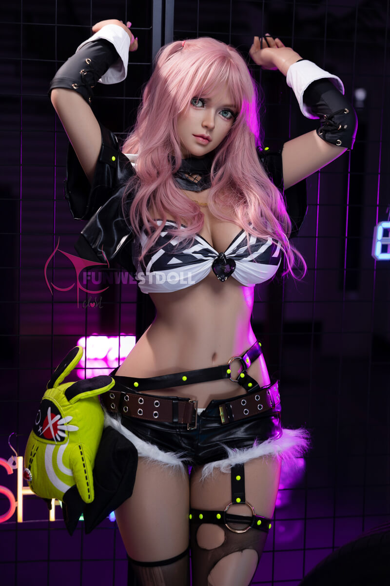 FunWest Doll 157cm (5ft2") Lovely Anime Silicone Sex Doll - G-Cup - Lily - In Stock | US Only
