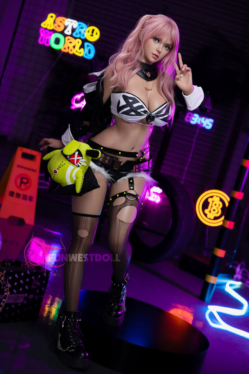 FunWest Doll 157cm (5ft2") Lovely Anime Silicone Sex Doll - G-Cup - Lily - In Stock | US Only