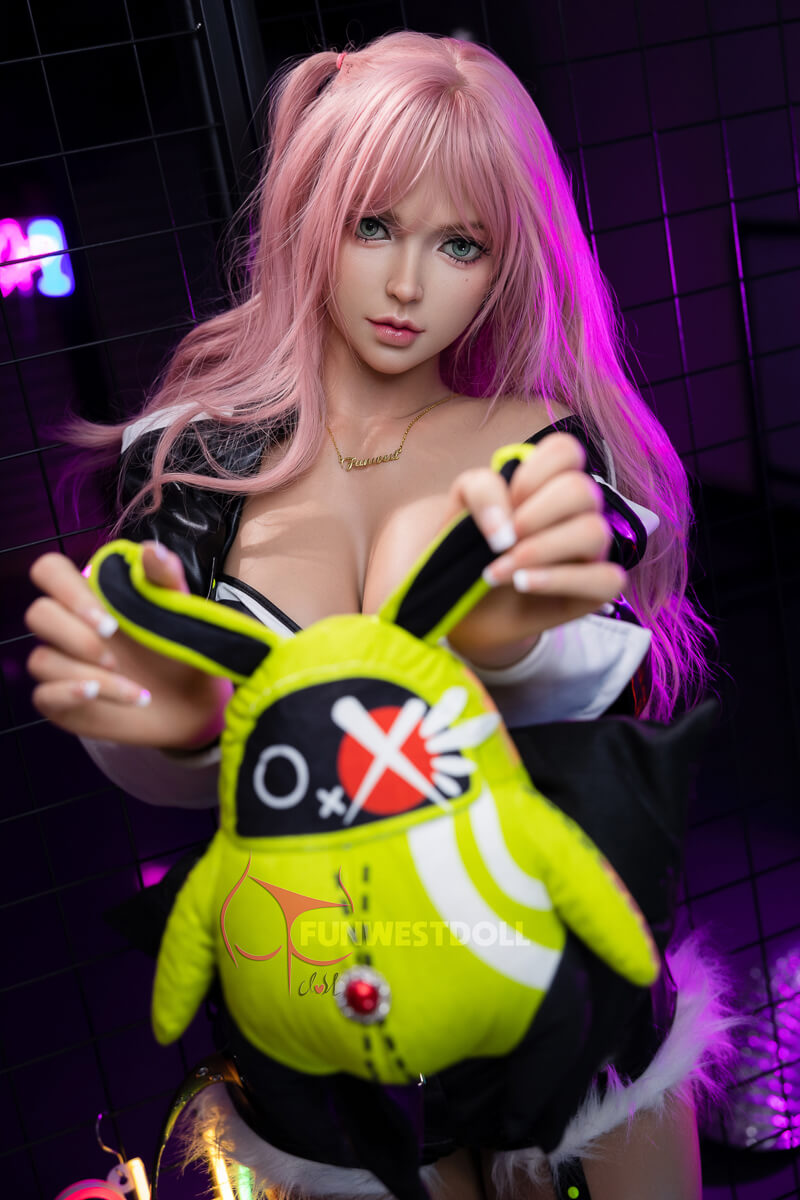 FunWest Doll 157cm (5ft2") Lovely Anime Silicone Sex Doll - G-Cup - Lily - In Stock | US Only