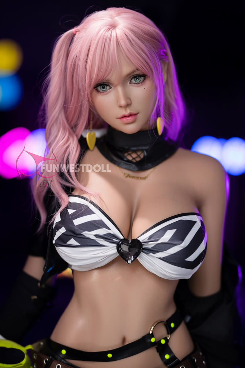 FunWest Doll 157cm (5ft2") Lovely Anime Silicone Sex Doll - G-Cup - Lily - In Stock | US Only