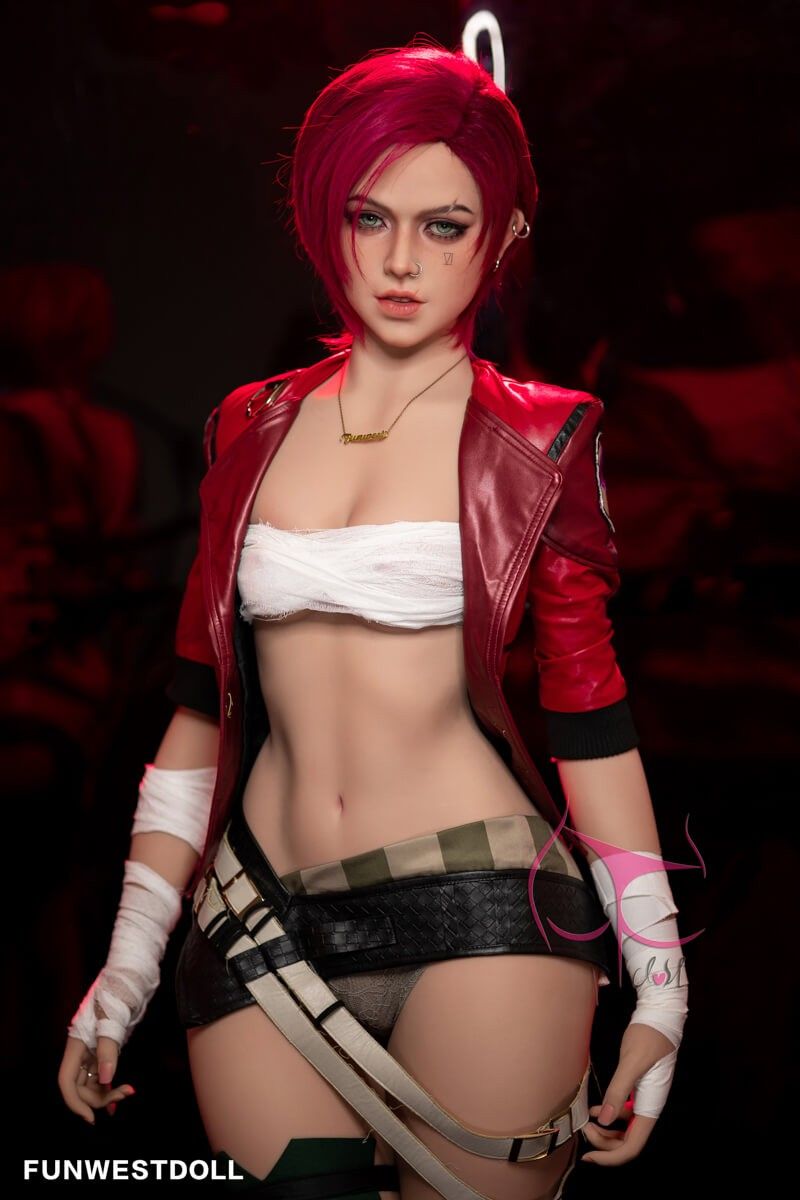 FunWest Doll 157cm (5ft2”) Redhead Cosplay S-TPE Sex Doll - C-Cup- Sophiemina In Stock | US Only [Flawed]