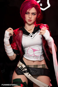 FunWest Doll 157cm (5ft2”) Redhead Cosplay S-TPE Sex Doll - C-Cup- Sophiemina In Stock | US Only [Flawed]