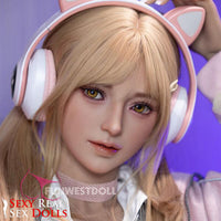 159cm (5ft2') A-Cup Blonde Gamer TPE Sex Doll – Exquisite Asian [In Stock USA] - Alice, FunWest Doll, , Sexy Real Sex Dolls