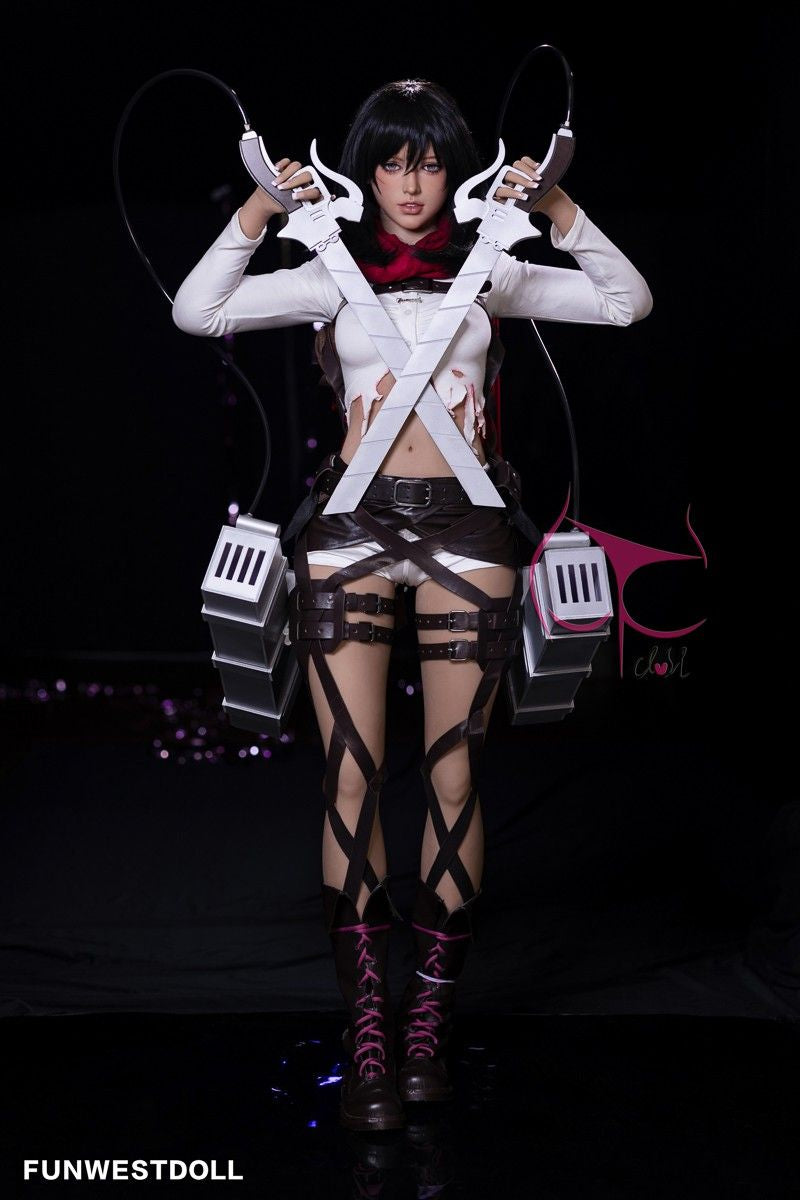 FunWest Doll 159cm (5ft2') A-Cup European Sex with Sex Doll - Chloe