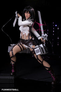 FunWest Doll 159cm (5ft2') A-Cup European Sex with Sex Doll - Chloe