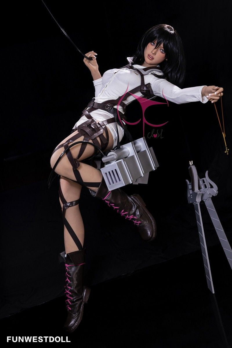 FunWest Doll 159cm (5ft2') A-Cup European Sex with Sex Doll - Chloe