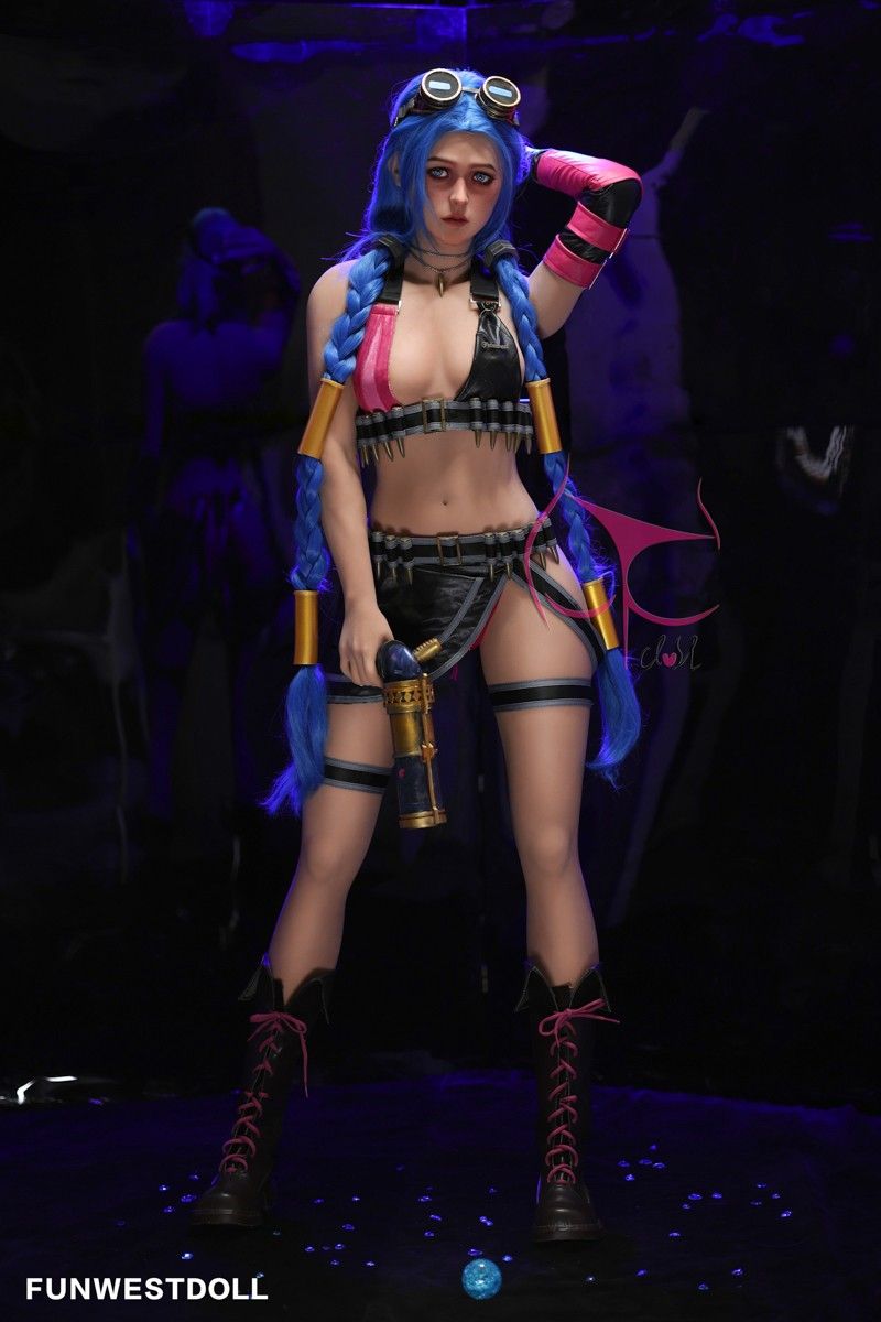 FunWest Doll 159cm (5ft2") A-Cup Jinx Cosplay Premium Tpe Sex Doll - Assos - In Stock | USA