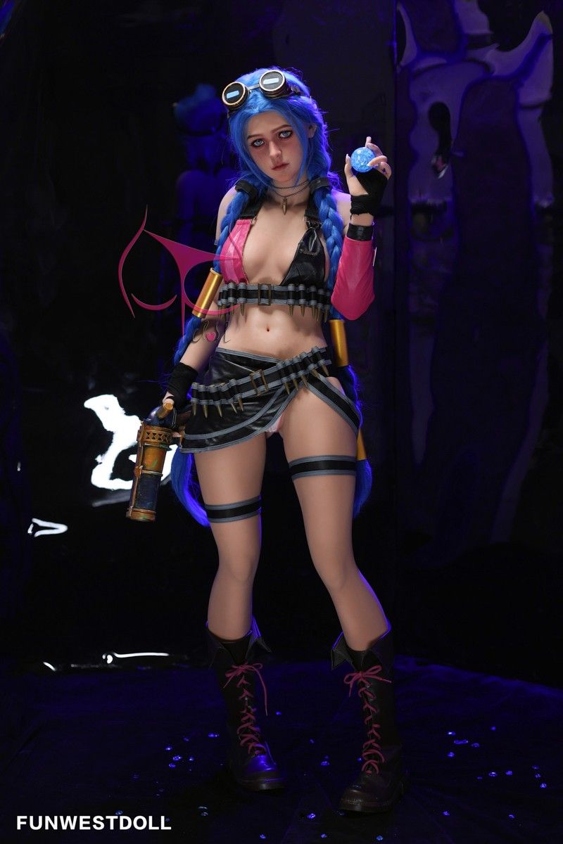 FunWest Doll 159cm (5ft2") A-Cup Jinx Cosplay Premium Tpe Sex Doll - Assos - In Stock | USA