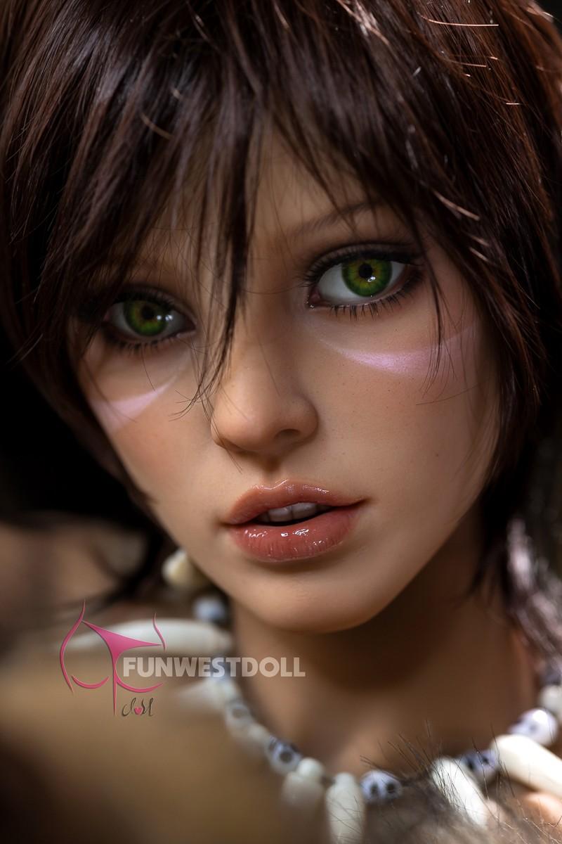 FunWest Doll 159cm (5ft2') A-Cup Realistic Elf Sex Doll - Kylie