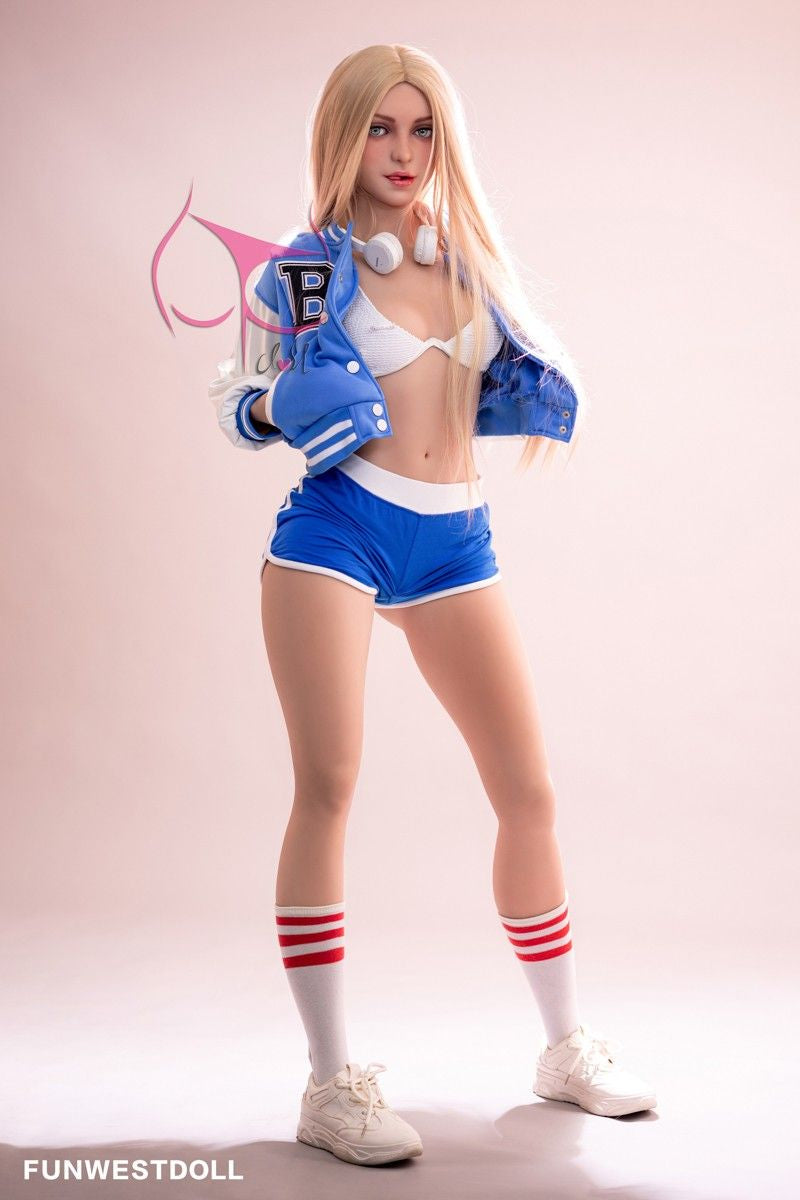 FunWest Doll 159cm (5ft2') A-Cup Small Tits Irish Blonde Tpe SexDoll - Eudora
