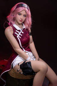 FunWest Doll 159cm (5ft2') A-Cup Wonderland Pink Hair Anime Sex Doll [EU Stock] - Alice