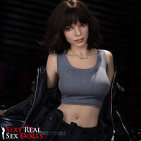159cm (5ft2') F-Cup TPE Sex Doll – Cosplay Gun Girl Fantasy Doll for Gamers - Eve, FunWest Doll, , Sexy Real Sex Dolls