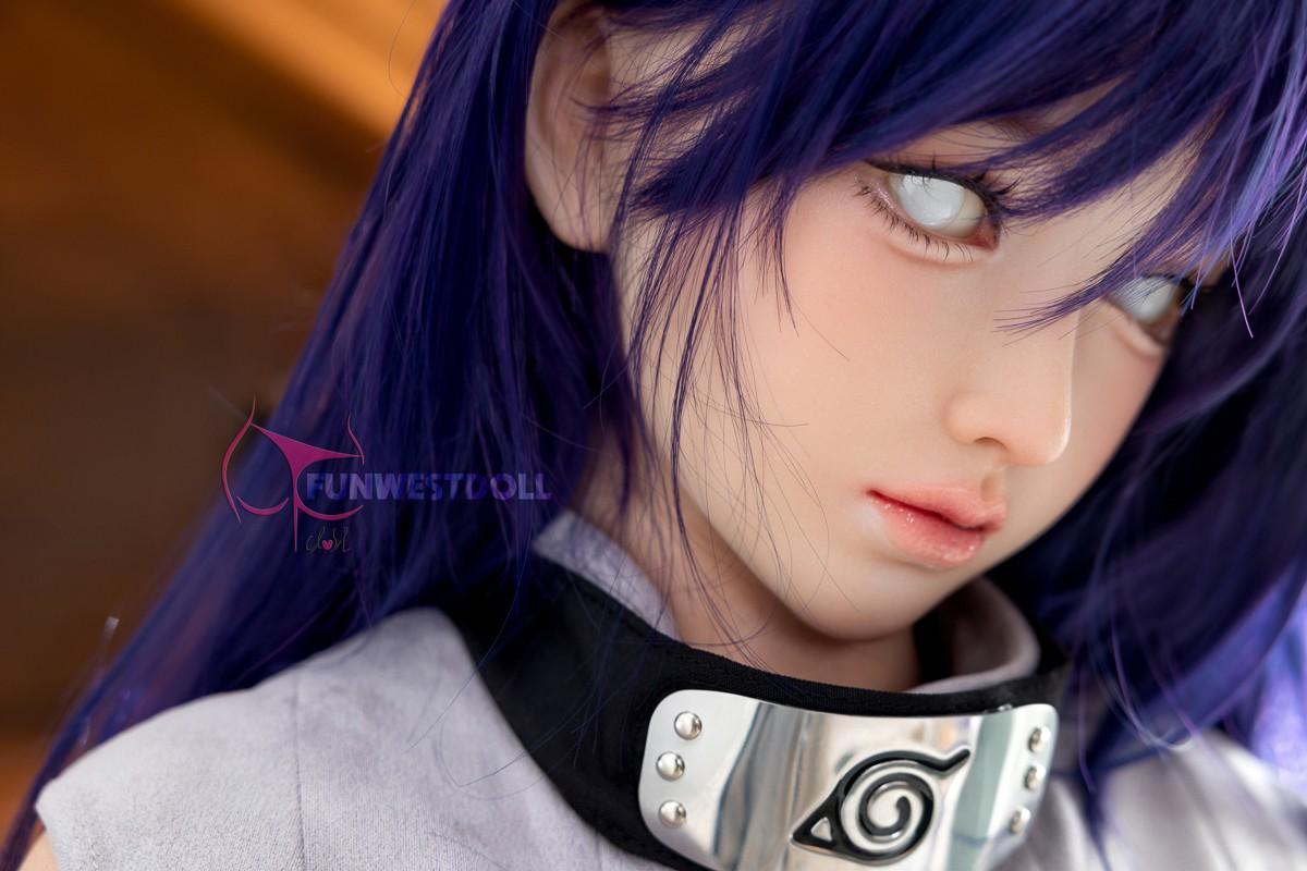 FunWest Doll 159cm (5ft2") Hinata Hyūga Silicone Sex Doll – Fantasy Cosplay - A-Cup - In Stock | EU Only