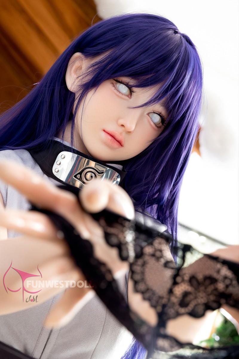 FunWest Doll 159cm (5ft2") Hinata Hyūga Silicone Sex Doll – Fantasy Cosplay - A-Cup - In Stock | EU Only