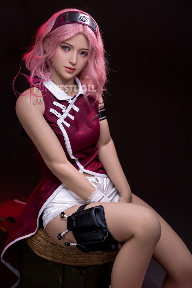 FunWest Doll 159cm (5ft2") Wonderland Pink Hair Anime Sex Doll - A-Cup - Alice - In Stock USA