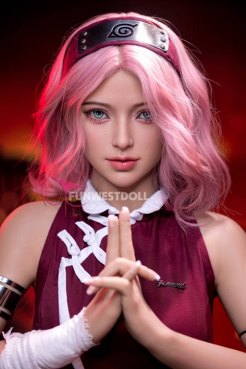 FunWest Doll 159cm (5ft2") Wonderland Pink Hair Anime Sex Doll - A-Cup - Alice - In Stock USA