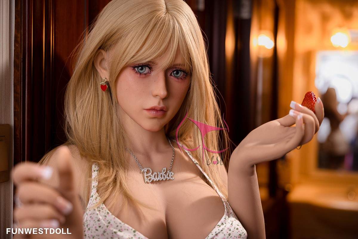 FunWest Doll 162cm (5ft4') F-Cup Barbie-Style Blonde TPE Sex Doll Fantasy - In Stock |  US Only