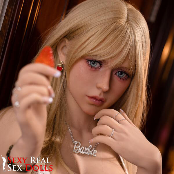 FunWest Doll 162cm (5ft4') F-Cup Barbie-Style Blonde TPE Sex Doll – Tender Fantasy [EU Stock] - Assos