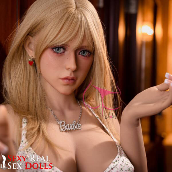 FunWest Doll 162cm (5ft4') F-Cup Barbie-Style Blonde TPE Sex Doll – Tender Fantasy [EU Stock] - Assos