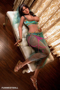 FunWest Doll 162cm (5ft4') F-Cup BestRealDoll Indian Sharvari TPE Sex Doll - Wagh