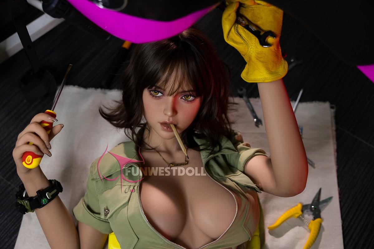 FunWest Doll 162cm (5ft4') F-Cup Real TPE Sex Doll - Lilly