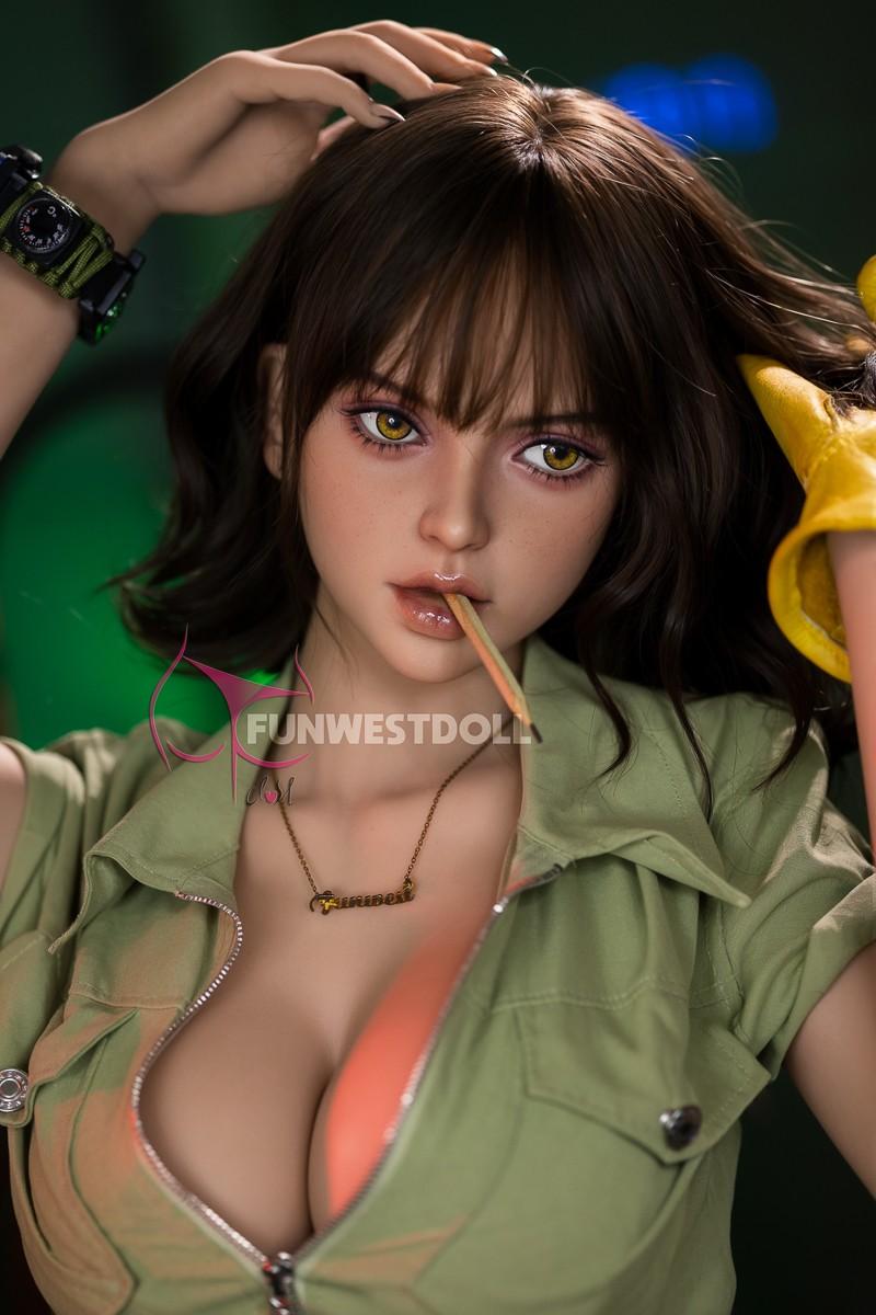 FunWest Doll 162cm (5ft4') F-Cup Real TPE Sex Doll - Lilly