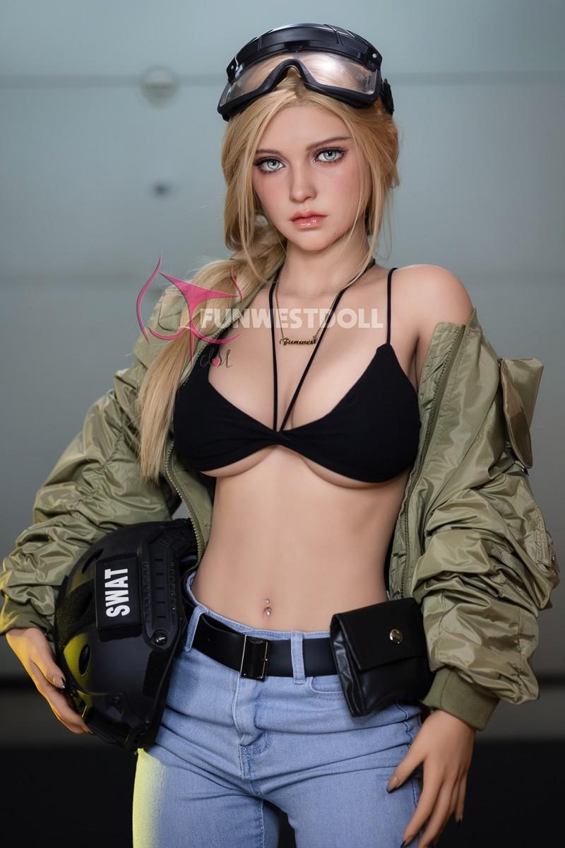 FunWest Doll 162cm (5ft4") Tifa TPE Sex Doll Onahole -  F-Cup - Bella - In Stock | US Only