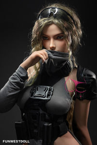 FunWest Doll 165cm (5ft5') C-Cup Small Tits Sexy Real Sex Doll  - Lexie