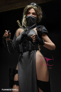 FunWest Doll 165cm (5ft5') C-Cup Small Tits Sexy Real Sex Doll  - Lexie